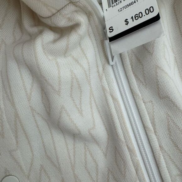 Adidas Ivy Park Beyoncé NWT Track Jacket Oversized Cream Size S - Picture 13 of 13